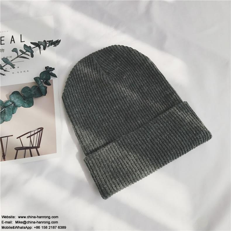 Nike Simple Wild Casual Knitted Male Female Common Supreme Warm Wool Navy Cap 